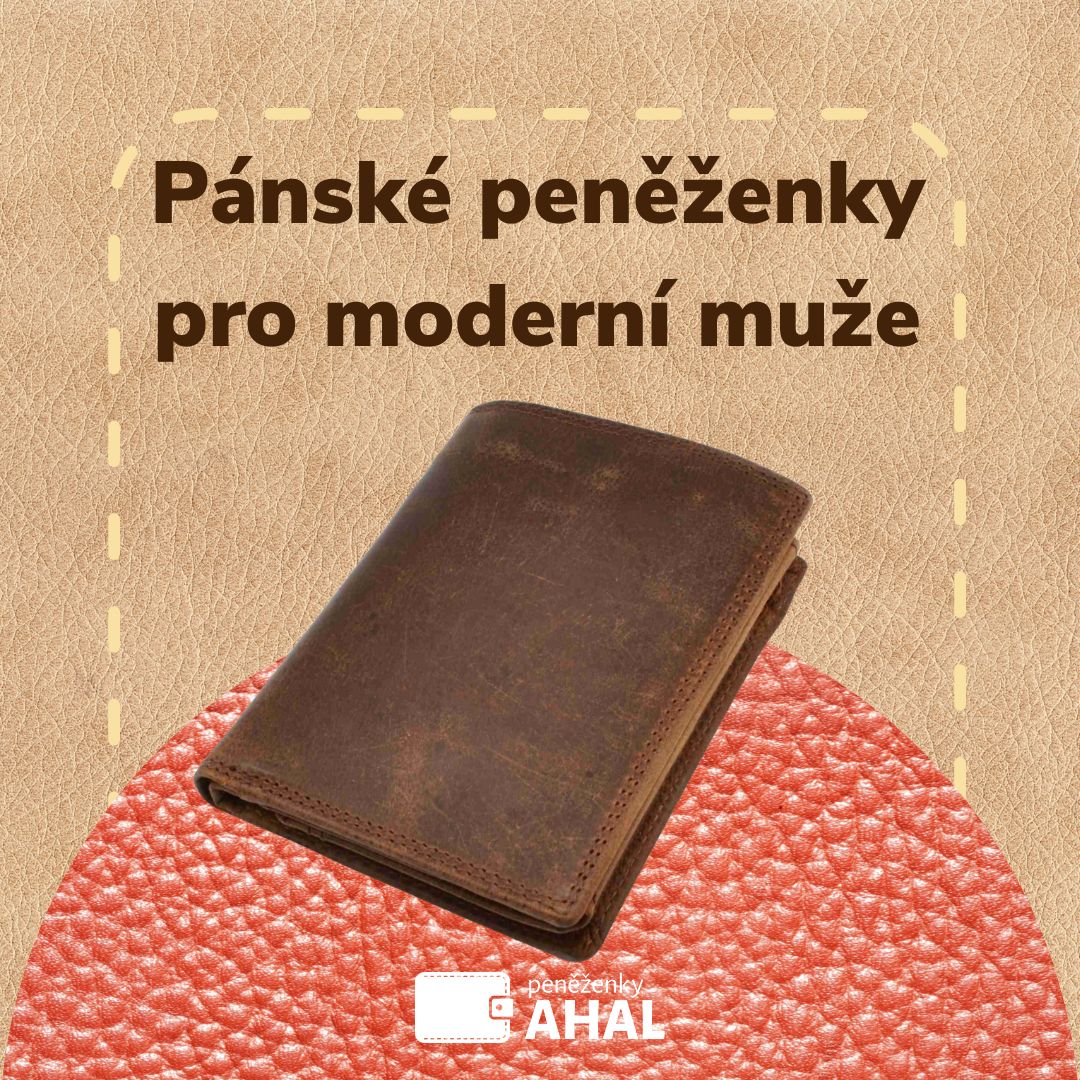 Pánské peněženky pro moderní muže